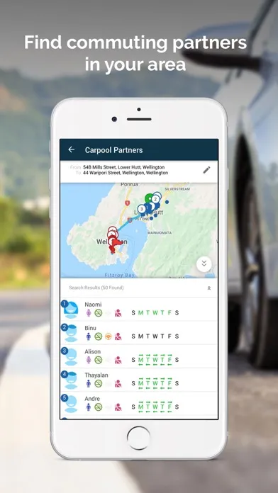 Tangkapan layar Go Orca - ridesharing