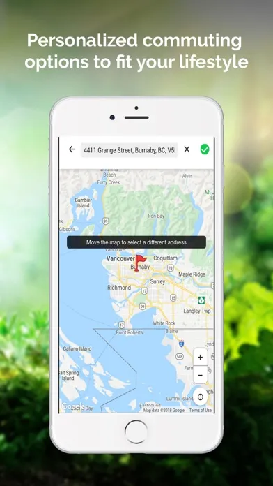 Tangkapan layar Go Orca - ridesharing