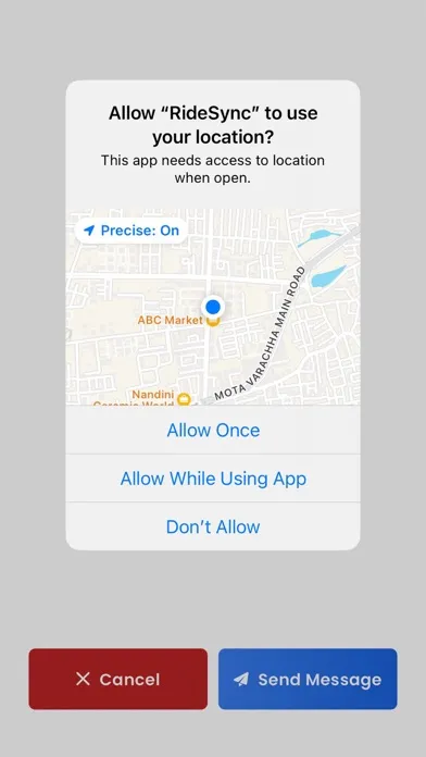 Скриншоты RideSync Go