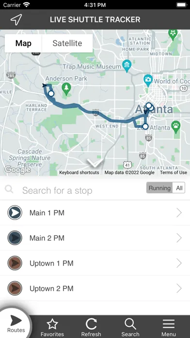 Fulton County Shuttle Service سکرین شاٹس