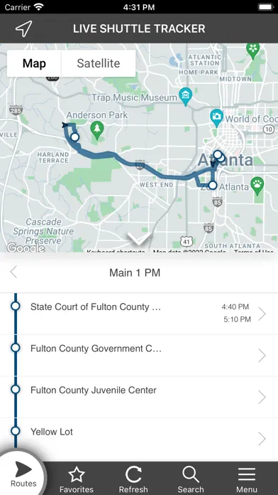 Fulton County Shuttle Service سکرین شاٹس
