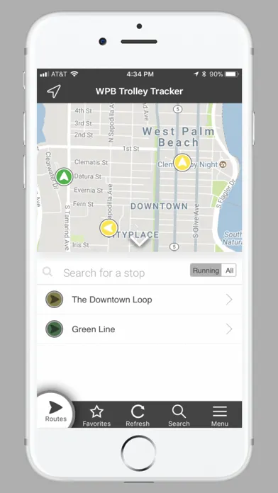 WPB Trolley Tracker سکرین شاٹس