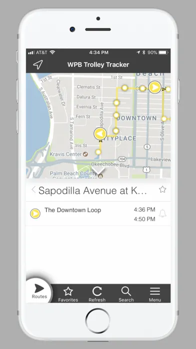 WPB Trolley Tracker سکرین شاٹس