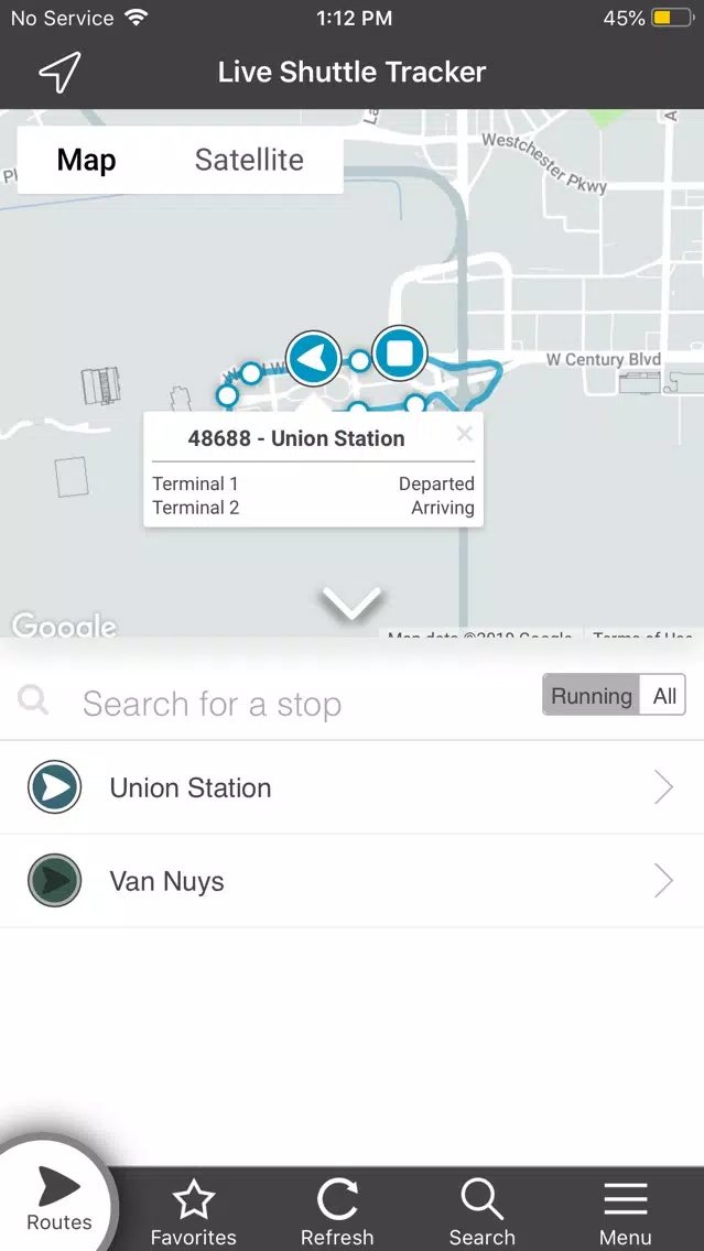 صور FlyAway Bus Tracker