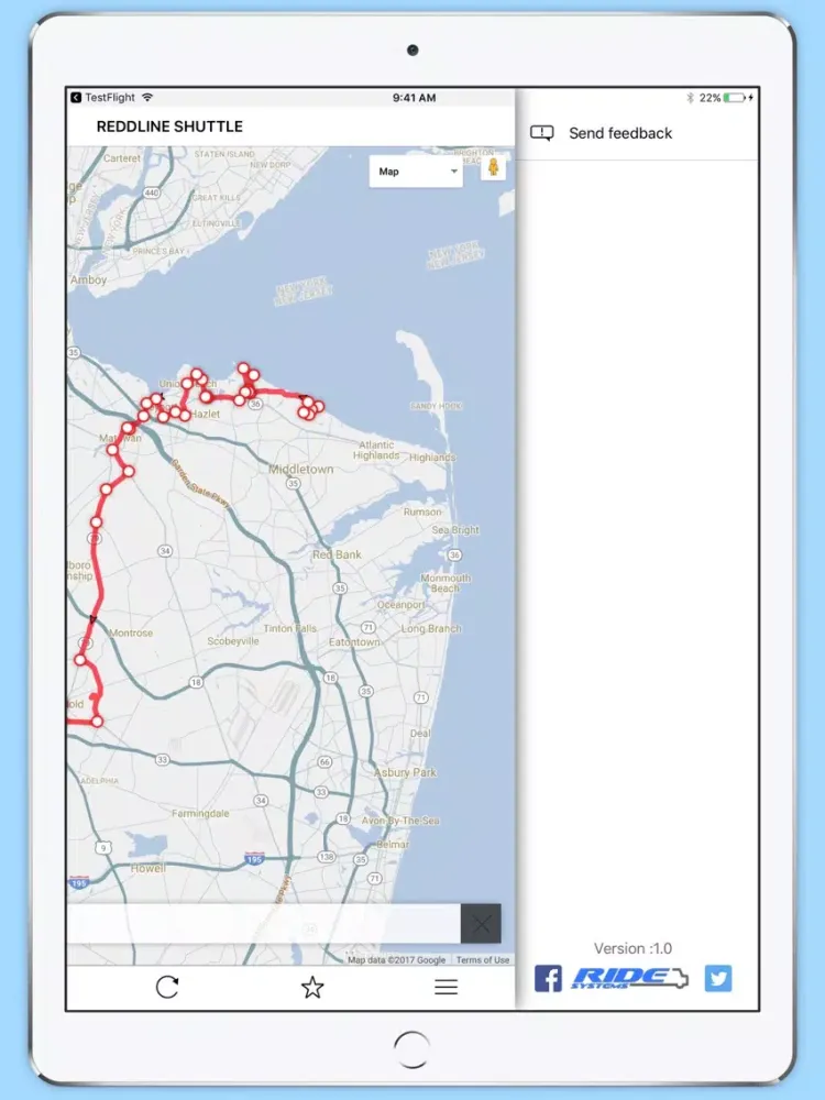 Reddline Transportation iPad  Screenshots