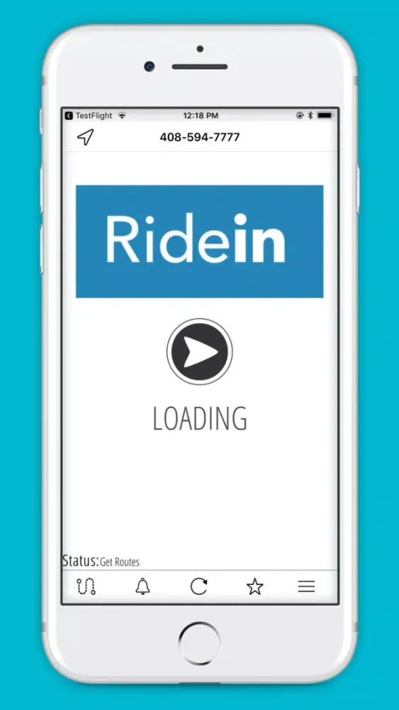 Capturas de tela do RideIn