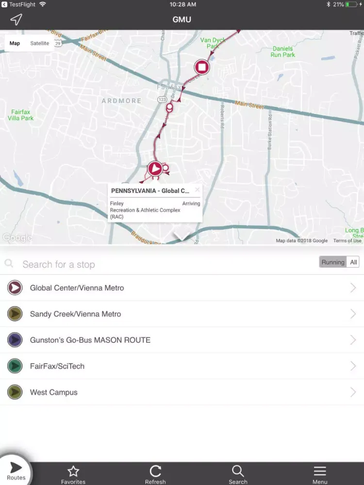 Screenshot di RLS Shuttle iPad 