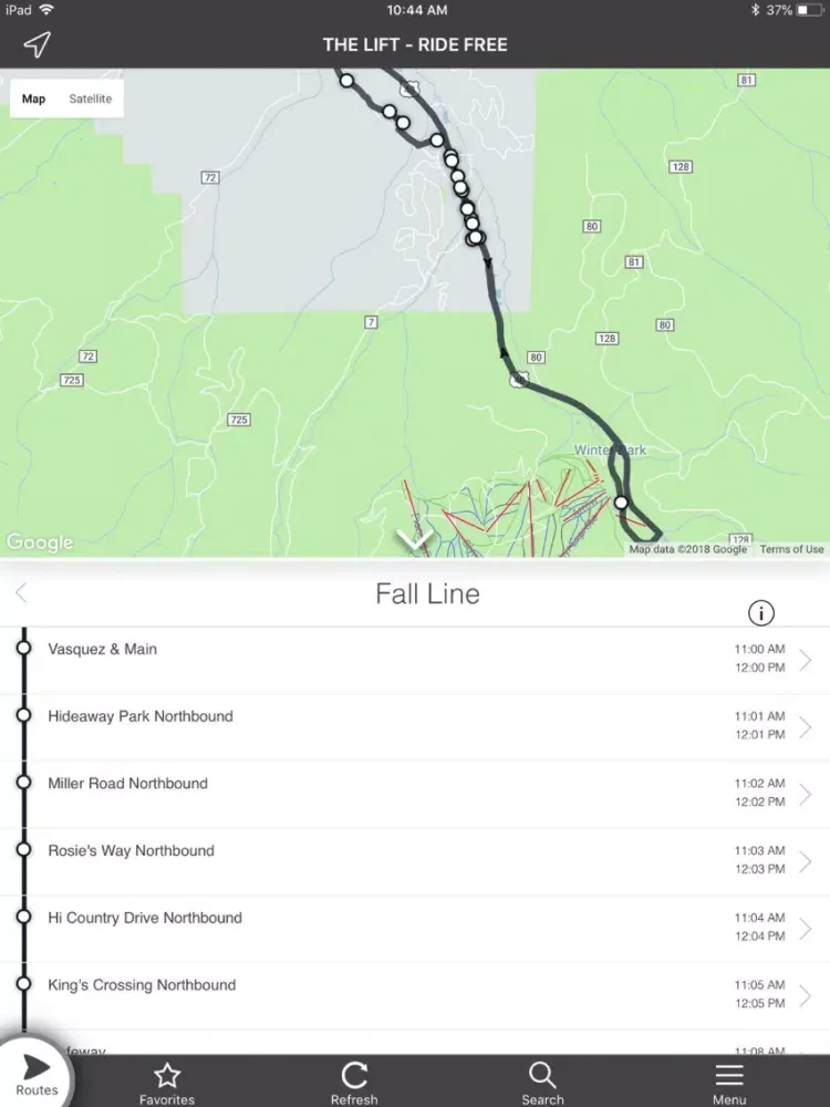 The Lift Rider iPad 应用截图