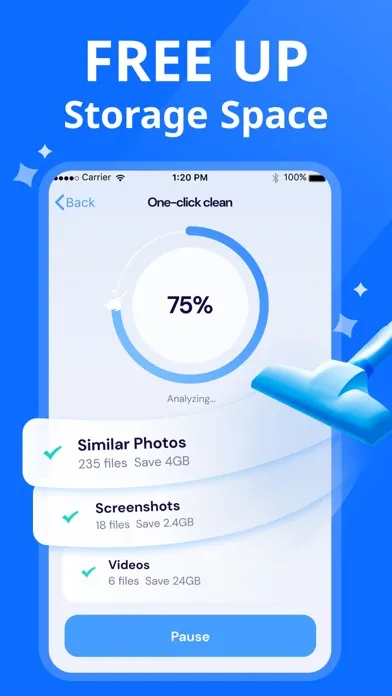 Скриншоты Clean Storage Now: Cleanup App