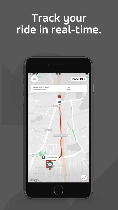 Capturas de pantalla de myBUS DVG