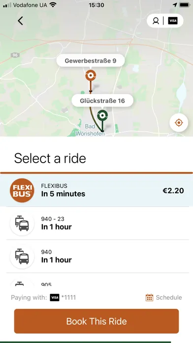 FLEXIBUS 2.0 سکرین شاٹس