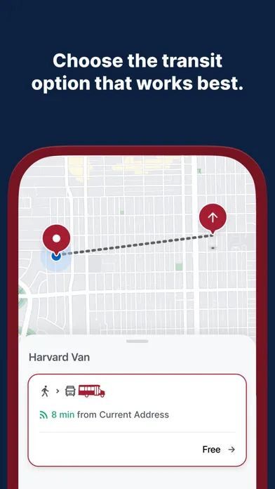 Zrzuty ekranu Harvard Van