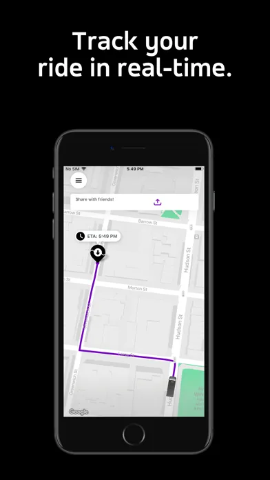 NYU Safe Ride Screenshots