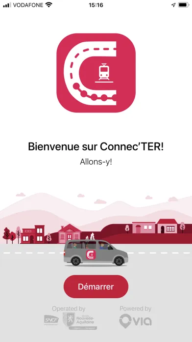 Ảnh chụp màn hình của Connec'TER