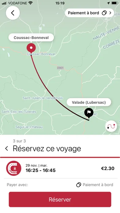 Ảnh chụp màn hình của Connec'TER