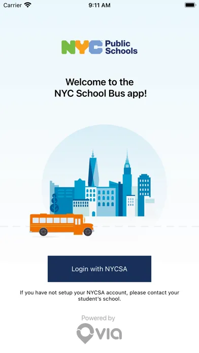 NYC School Bus Screenshots