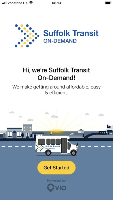Suffolk Transit On-Demand स्क्रीनशॉट