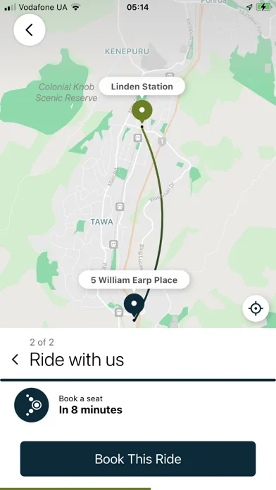 Zrzuty ekranu Metlink On Demand