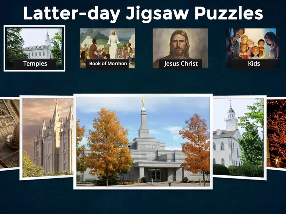 Latter-day Jigsaw Puzzles iPad 應用截圖