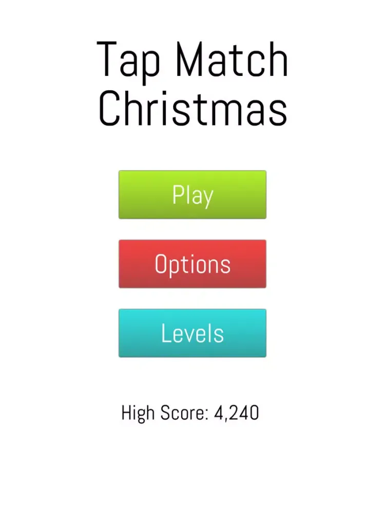 تصاویر Tap Match Christmas iPad 