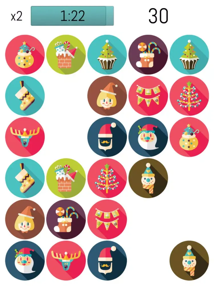 تصاویر Tap Match Christmas iPad 