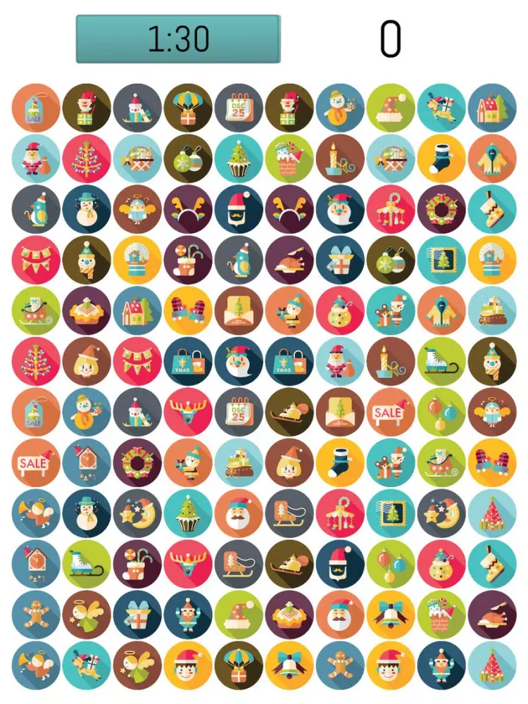 تصاویر Tap Match Christmas iPad 