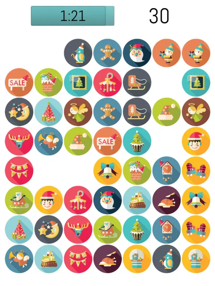 تصاویر Tap Match Christmas iPad 