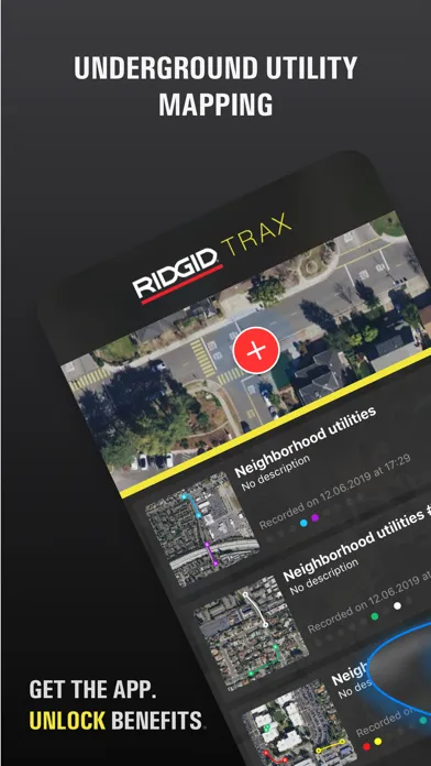 Скриншоты RIDGID Trax