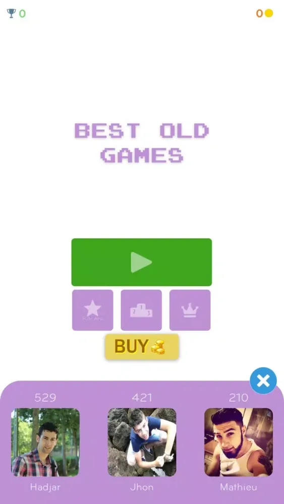 Capturas de tela do DuoGames : Best Retro Games