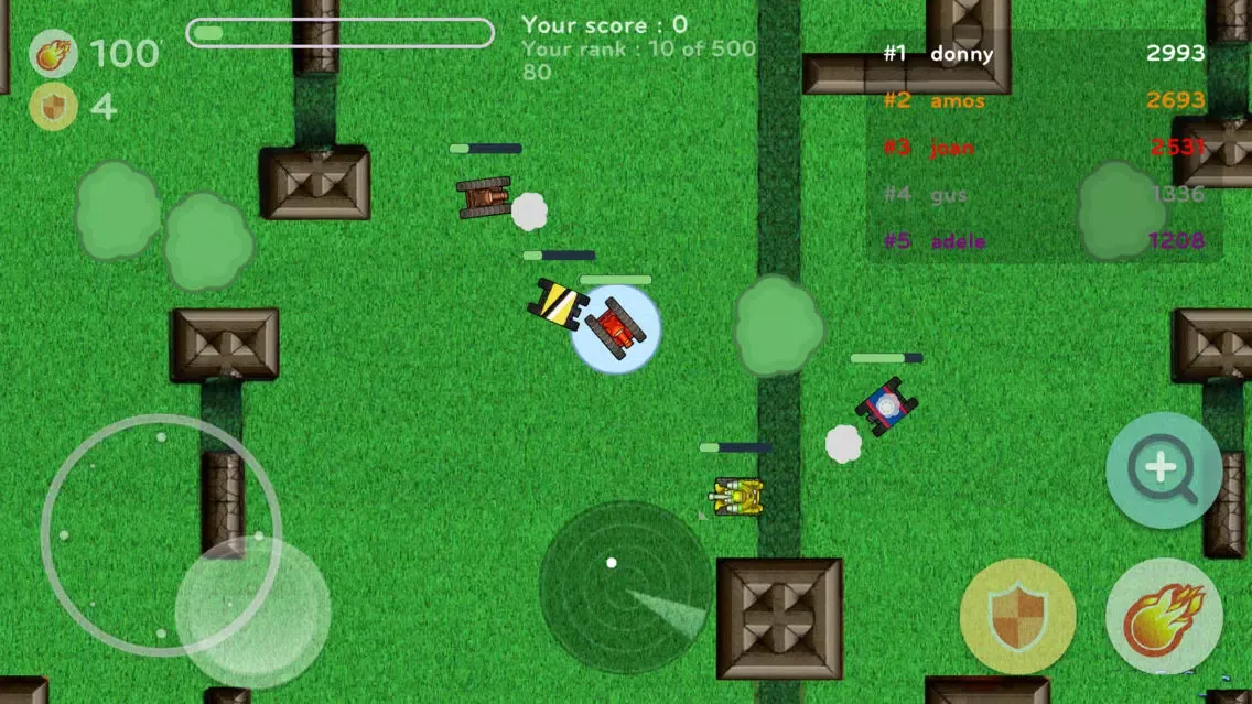 iTanky.IO - Best Online Multiplayer Battle War Game for Slither.IO应用截图