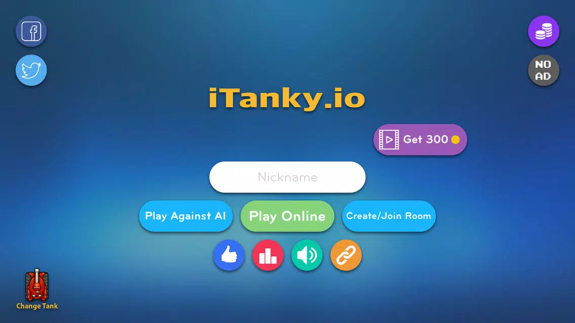Скриншоты iTanky.IO - Best Online Multiplayer Battle War Game for Slither.IO