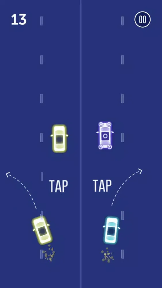 Capturas de tela do taptapCars : Road racing