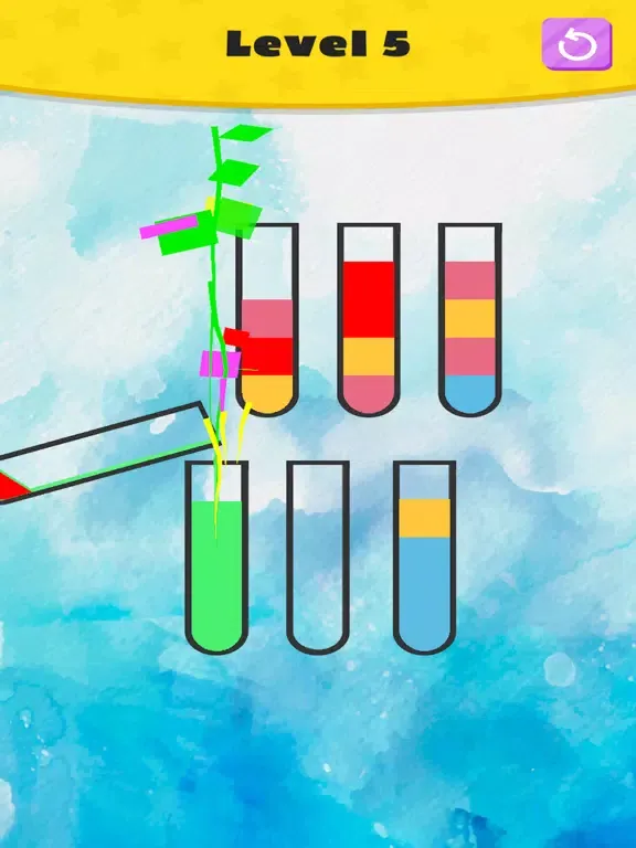 Water Sort Game - Color Puzzle iPad  スクリーンショット