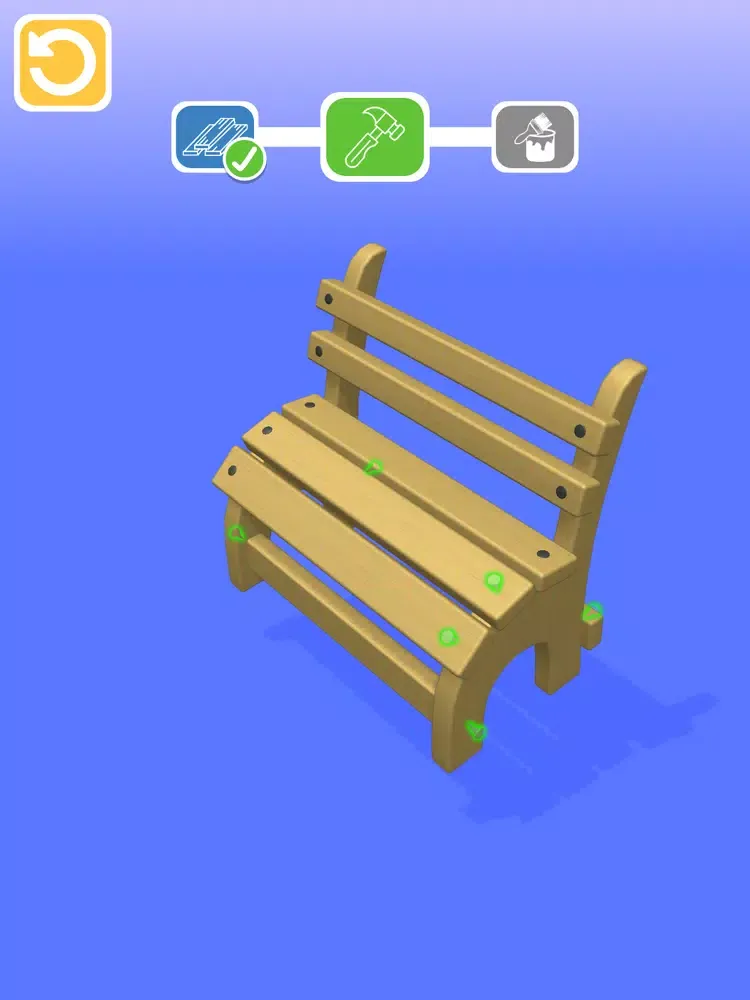 ภาพหน้าจอของ Wood Construction 3D iPad 