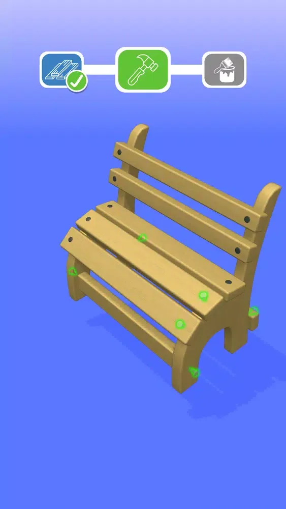 ภาพหน้าจอของ Wood Construction 3D