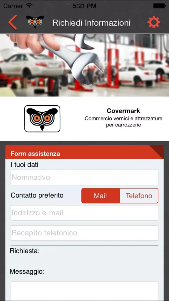 Covermark سکرین شاٹس