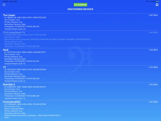 Blue Van Clef for Mobile iPad  Screenshots