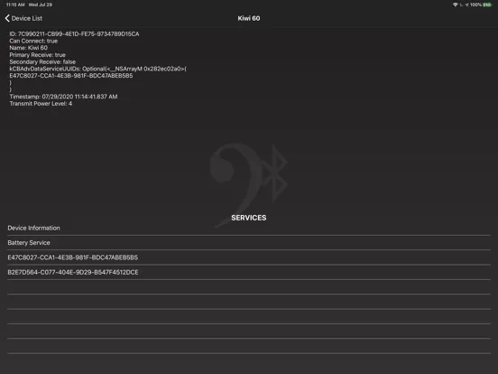 Blue Van Clef for Mobile iPad  Screenshots