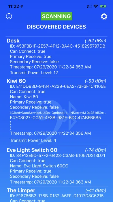 Blue Van Clef for Mobile Screenshots