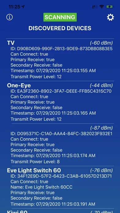 Blue Van Clef for Mobile Screenshots