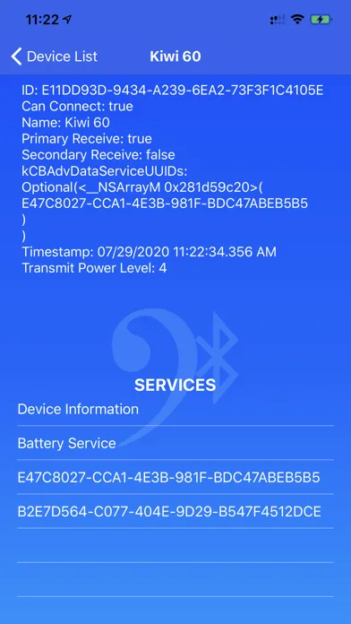 Blue Van Clef for Mobile Screenshots