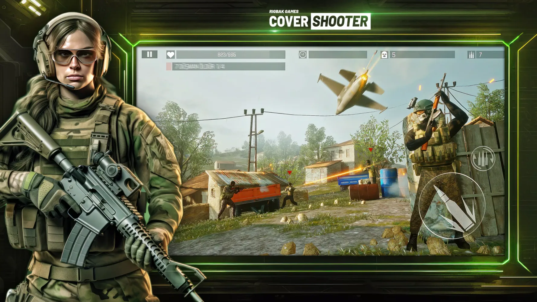 Capturas de tela do Cover Shooter: Gun Shooting