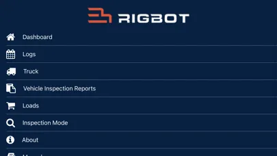 Captures d'écran de Rigbot ELD