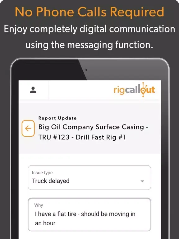 تصاویر Rig CallOut Trucker iPad 