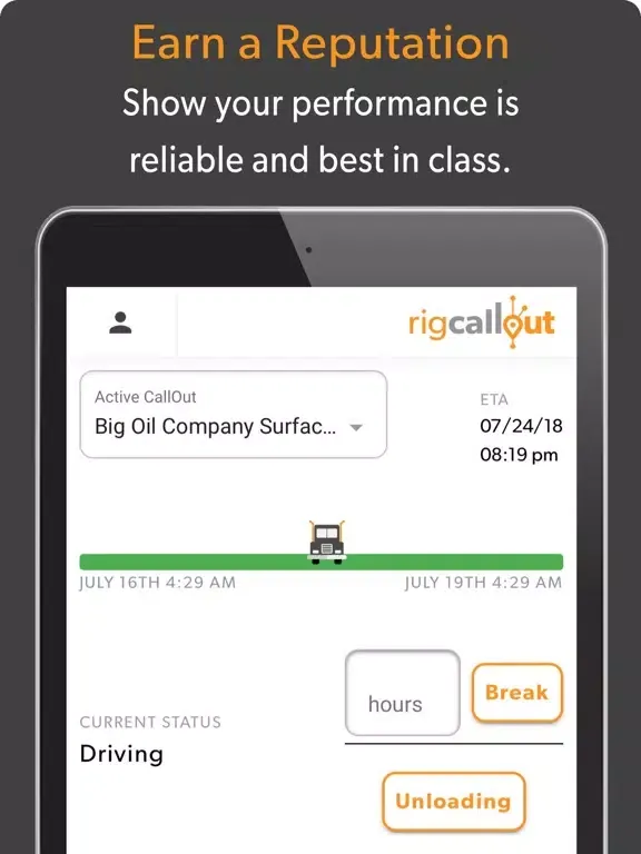 تصاویر Rig CallOut Trucker iPad 