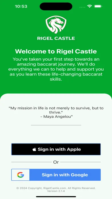 تصاویر Rigel Castle Baccarat