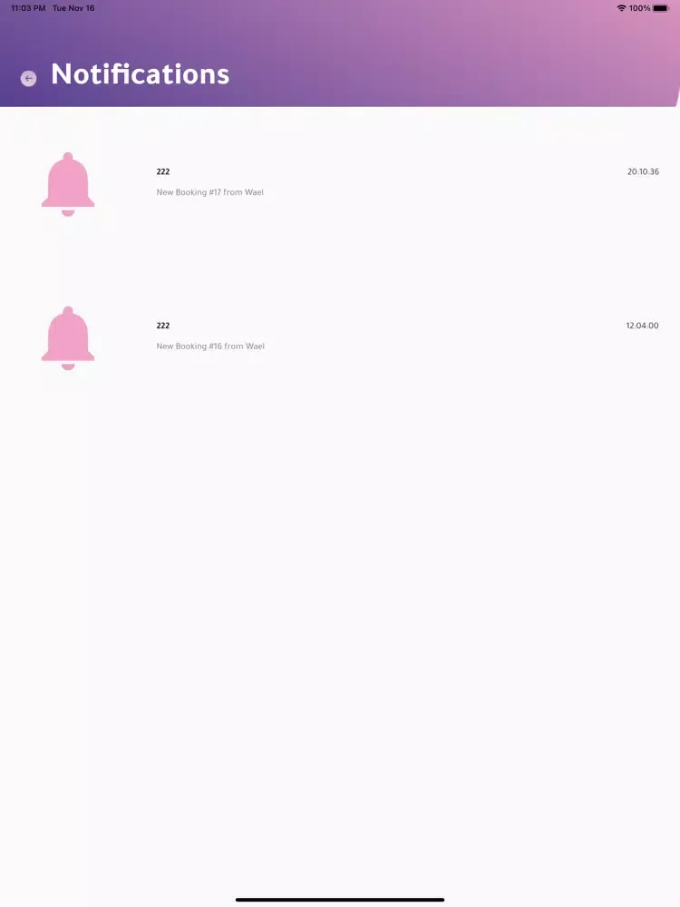LABRA Provider iPad  Screenshots