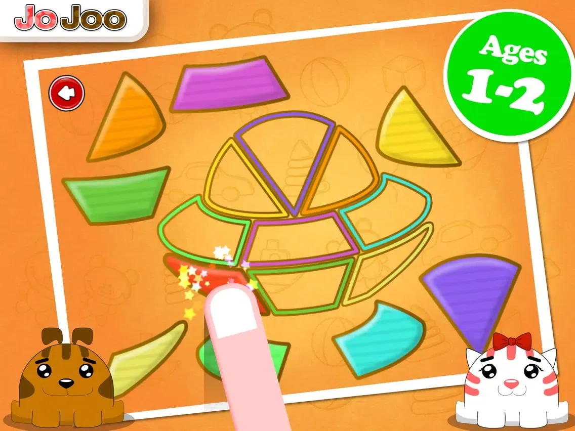 Tangkapan layar JoJoo Puzzle For Kids iPad 