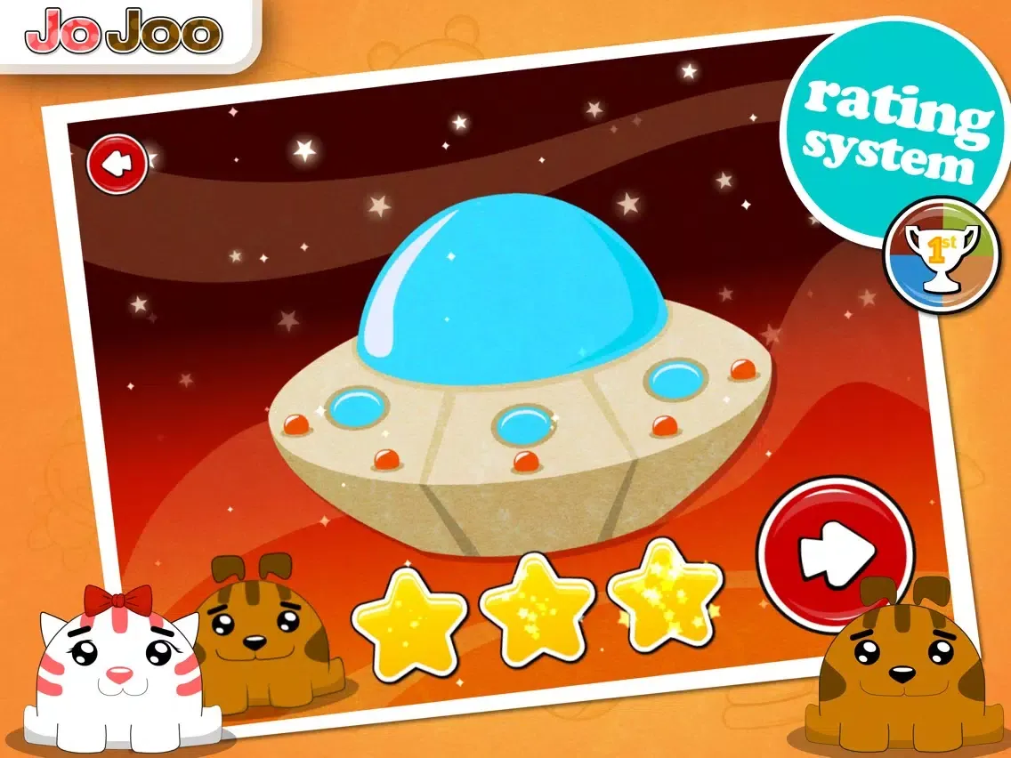 Tangkapan layar JoJoo Puzzle For Kids iPad 