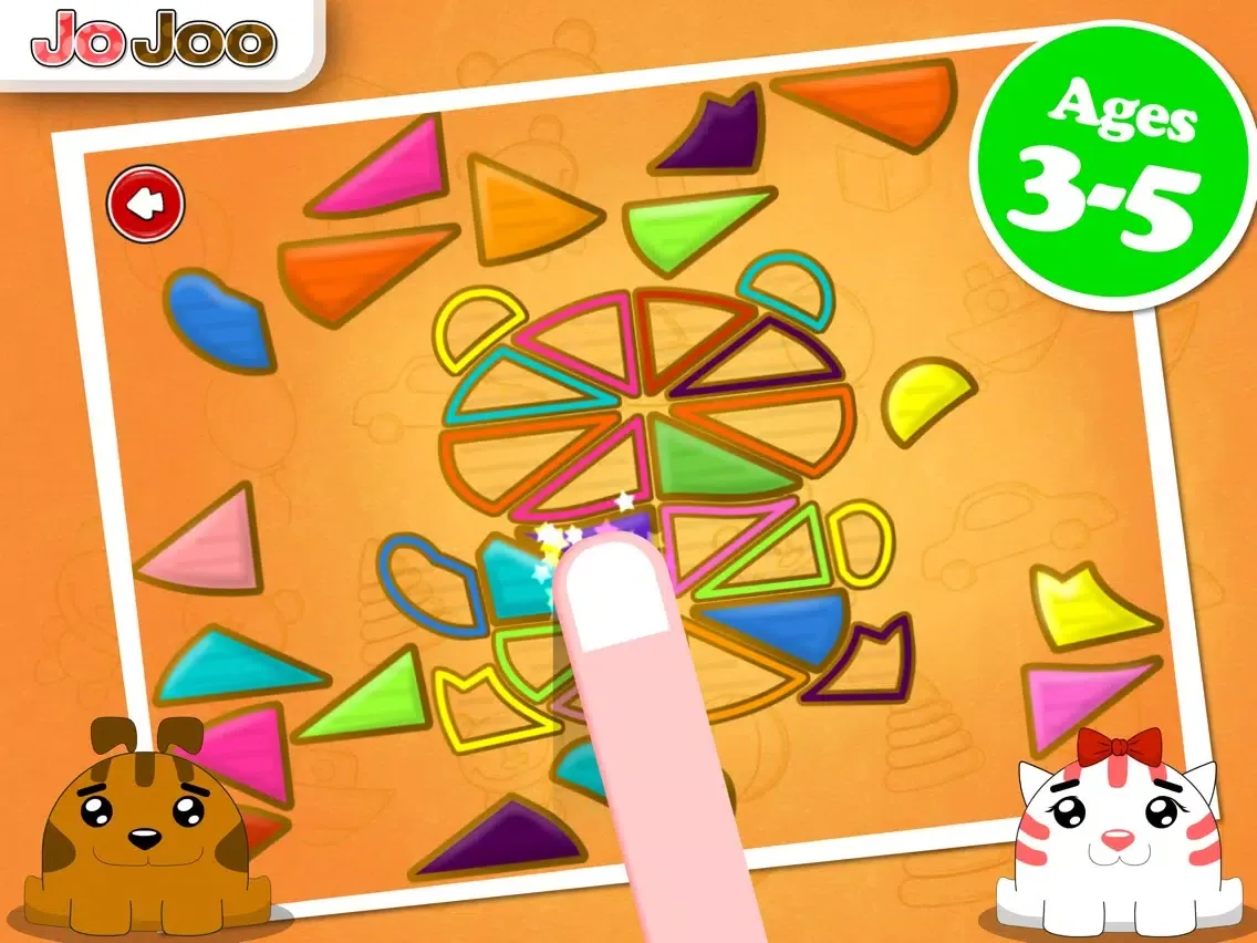 Tangkapan layar JoJoo Puzzle For Kids iPad 